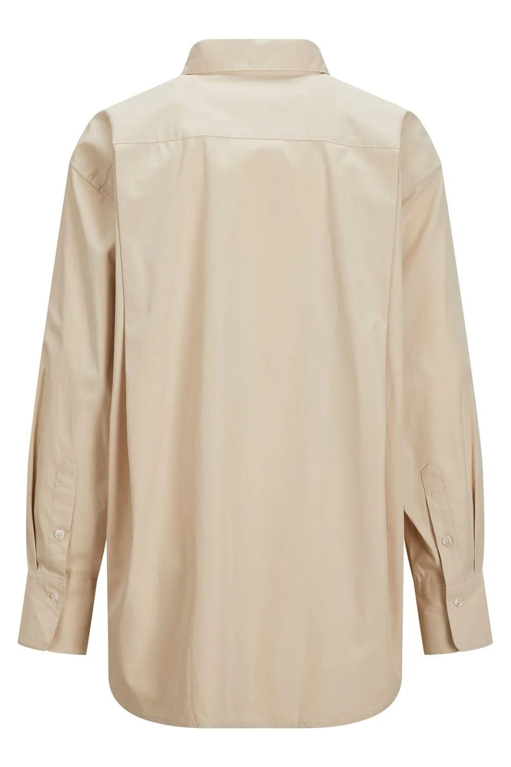 JXJamie Oversized Skjorte - Beige