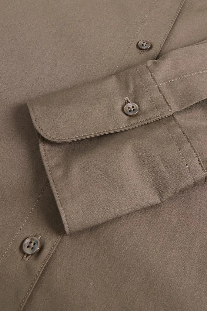 JXJamie Oversized Skjorte - Mørkebrun