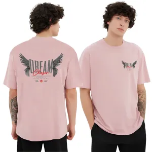 KART BLACK Men's Oversized Dream Printed T-Shirts