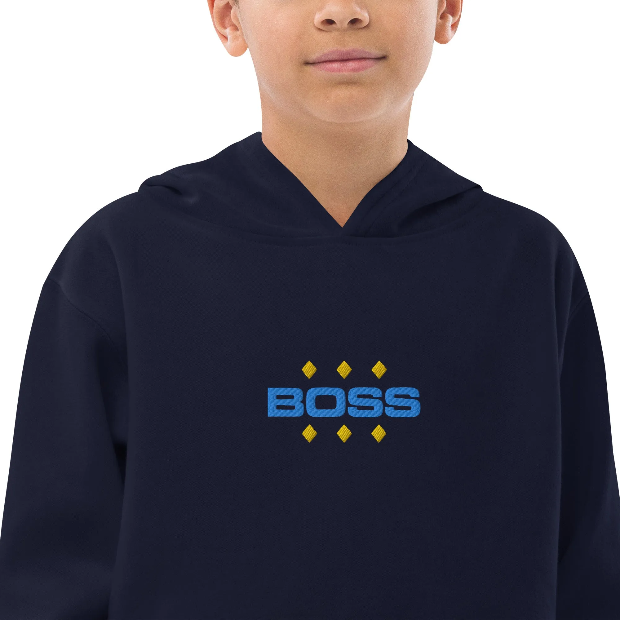 Kids fleece hoodie, BOSS, Hoodie, Back to School, Gift for him, Gift for Her