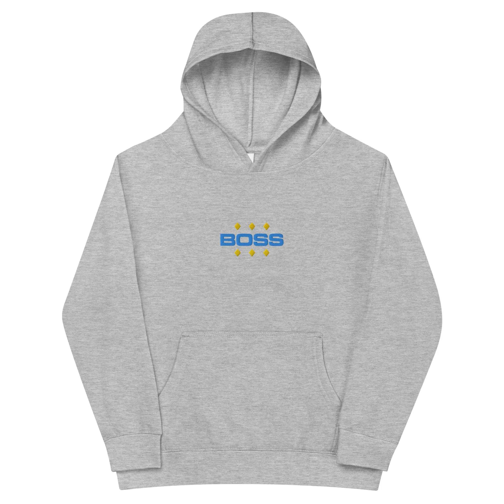 Kids fleece hoodie, BOSS, Hoodie, Back to School, Gift for him, Gift for Her