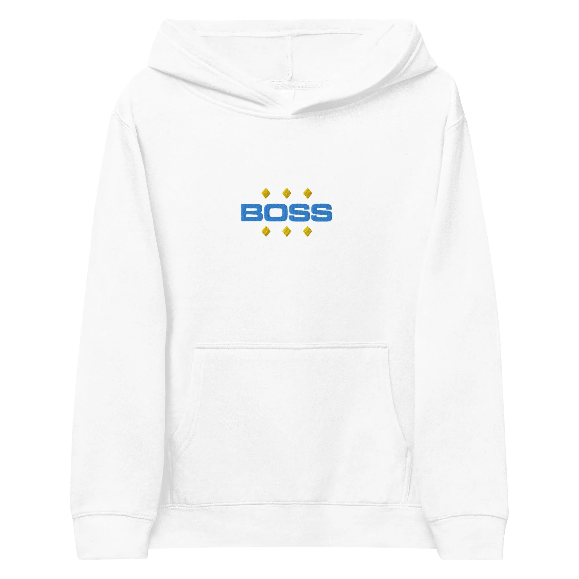 Kids fleece hoodie, BOSS, Hoodie, Back to School, Gift for him, Gift for Her