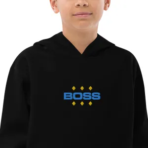 Kids fleece hoodie, BOSS, Hoodie, Back to School, Gift for him, Gift for Her