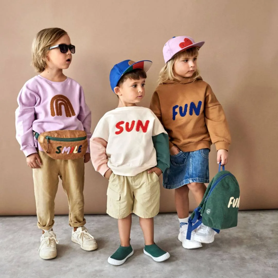 Kids Sweater Little Gang - Sweatshirt aus Bio-Baumwolle GOTS