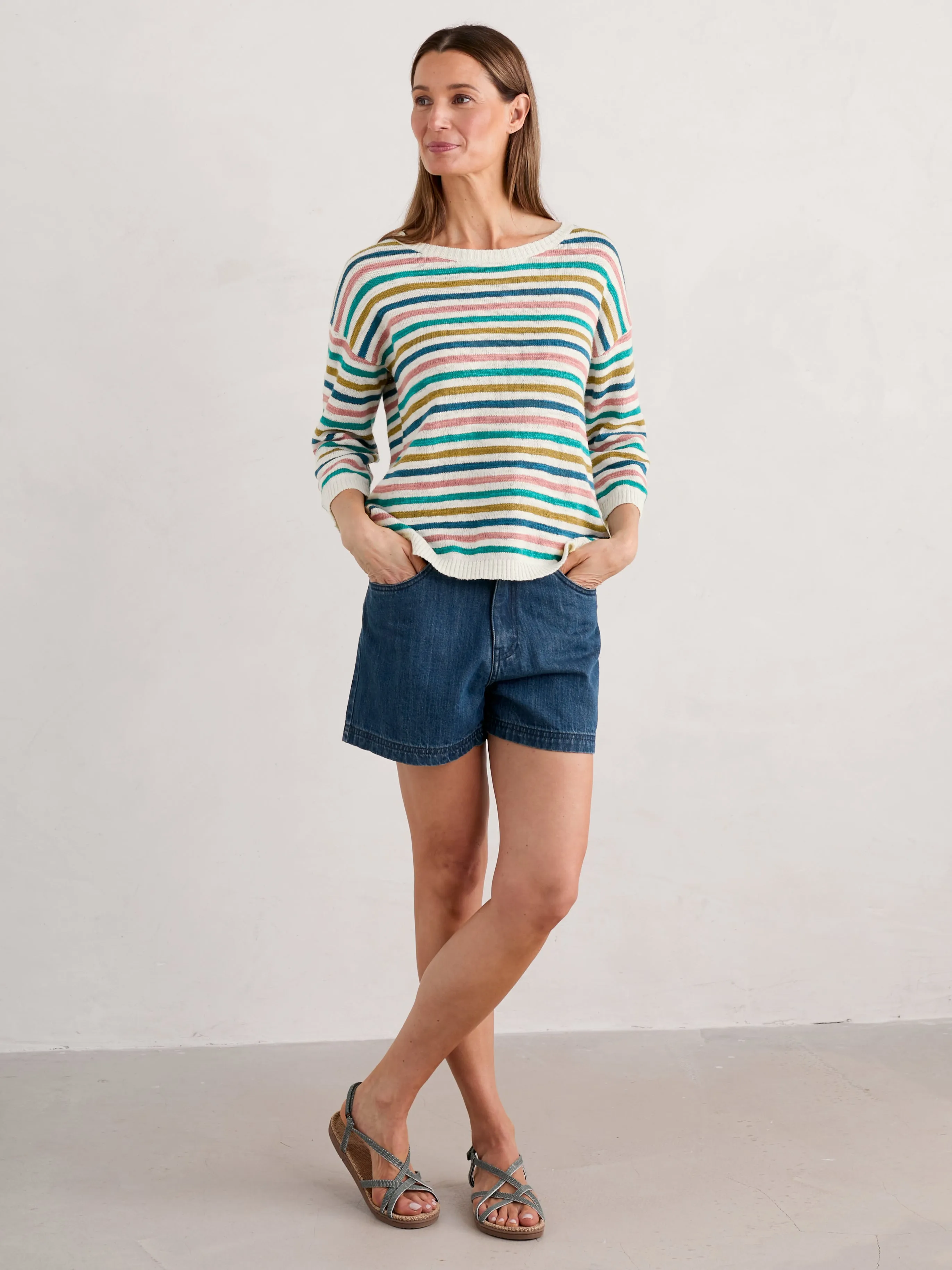 Knavock Jumper - Mini Cornish Helford Multi