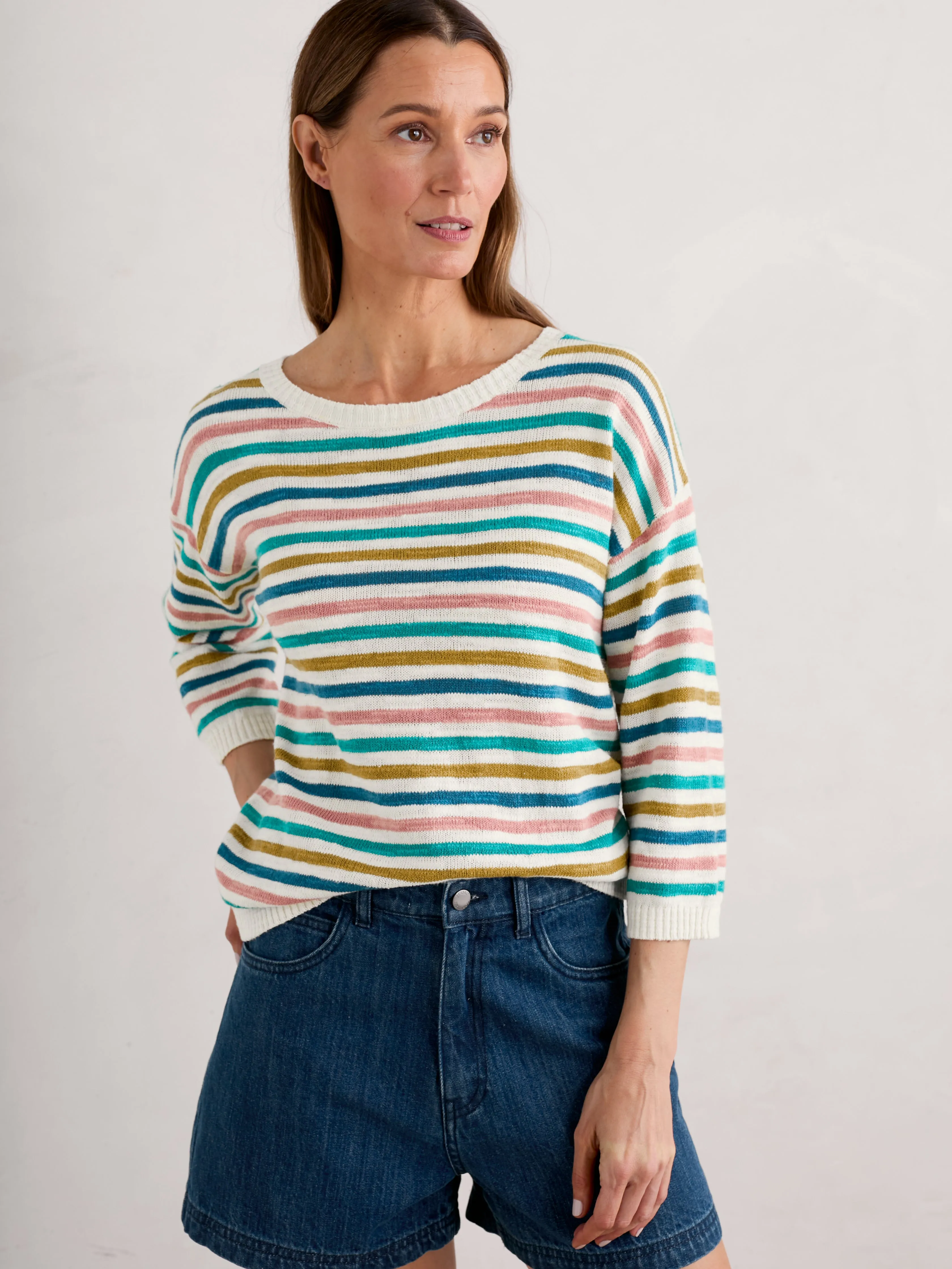 Knavock Jumper - Mini Cornish Helford Multi