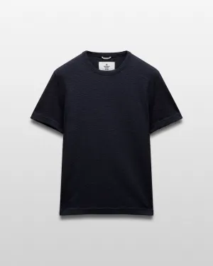 KNIT SLUB T-SHIRT (NAVY) - REIGNING CHAMP