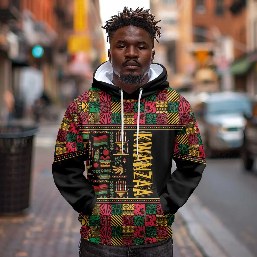 Kwanzaa African Pattern Hoodie LT01