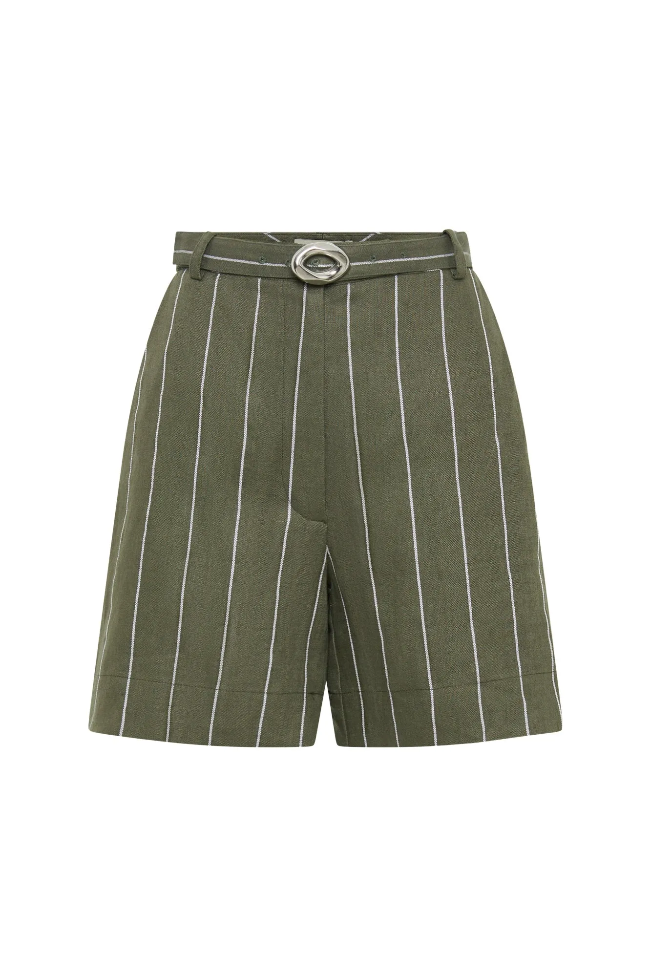 Lavinia Short - Olive/Milk