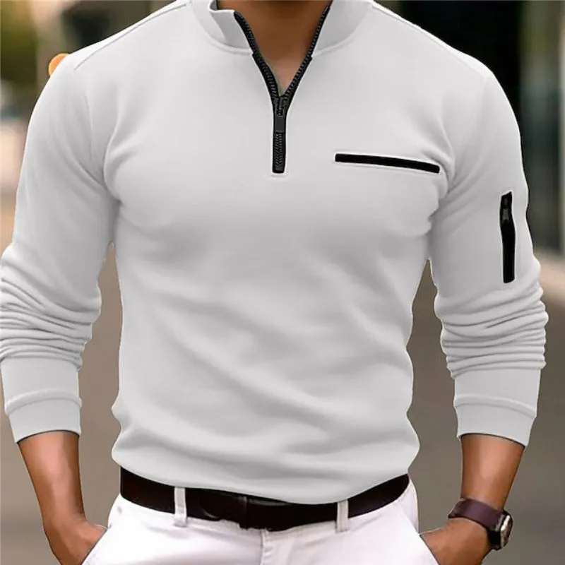 Leon | Men's Quarter-Zip Pullover