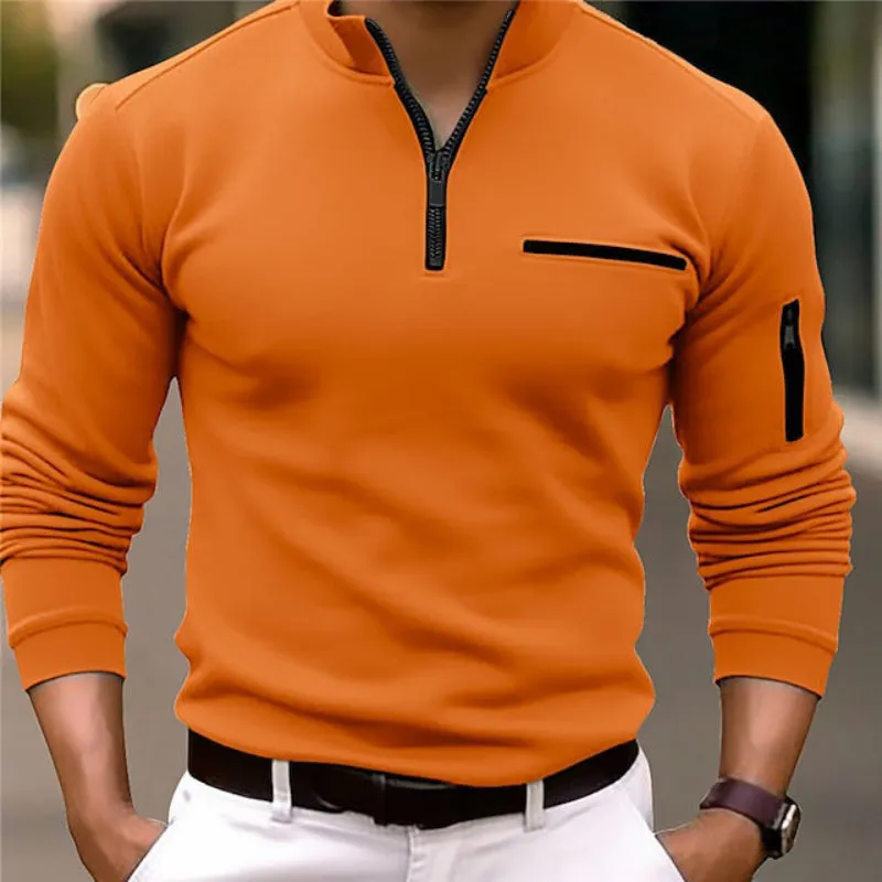 Leon | Men's Quarter-Zip Pullover