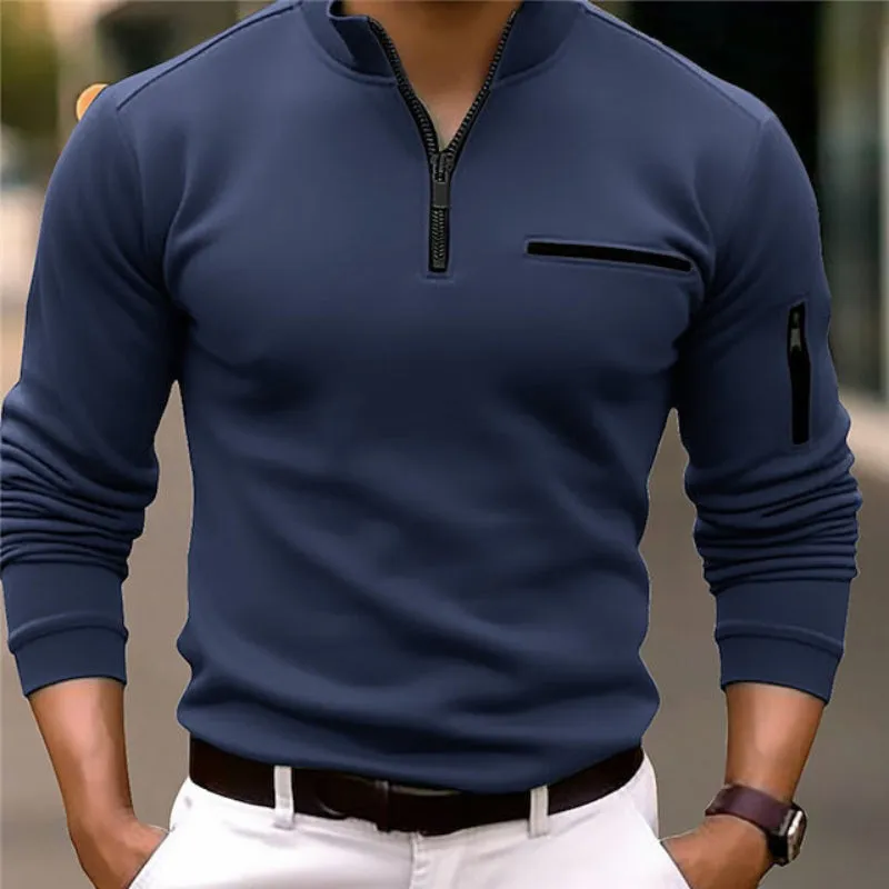 Leon | Men's Quarter-Zip Pullover