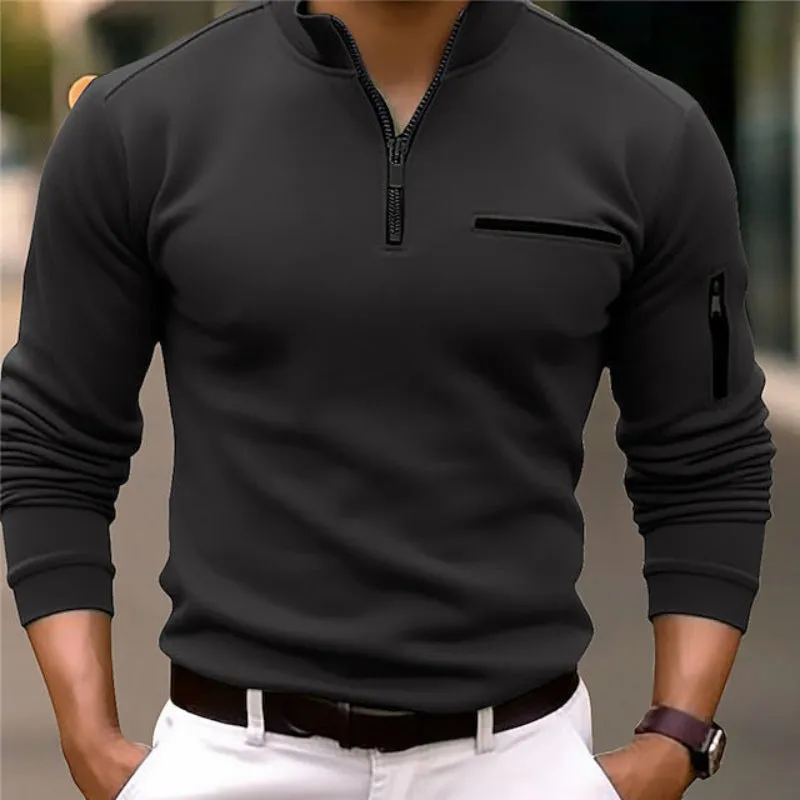 Leon | Men's Quarter-Zip Pullover