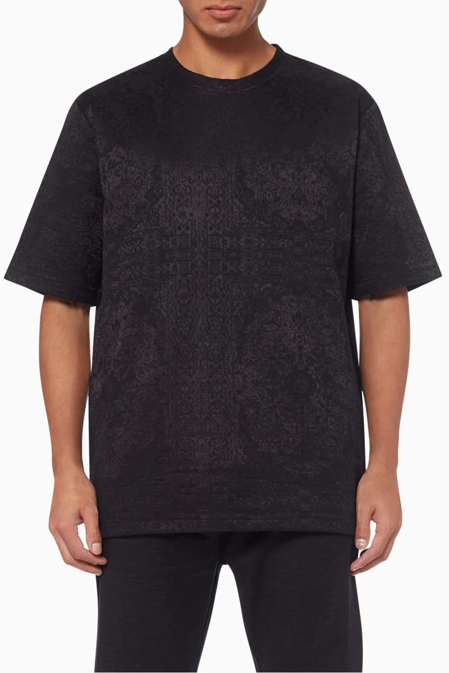 Les Benjamins Jacquard Oversized Tee