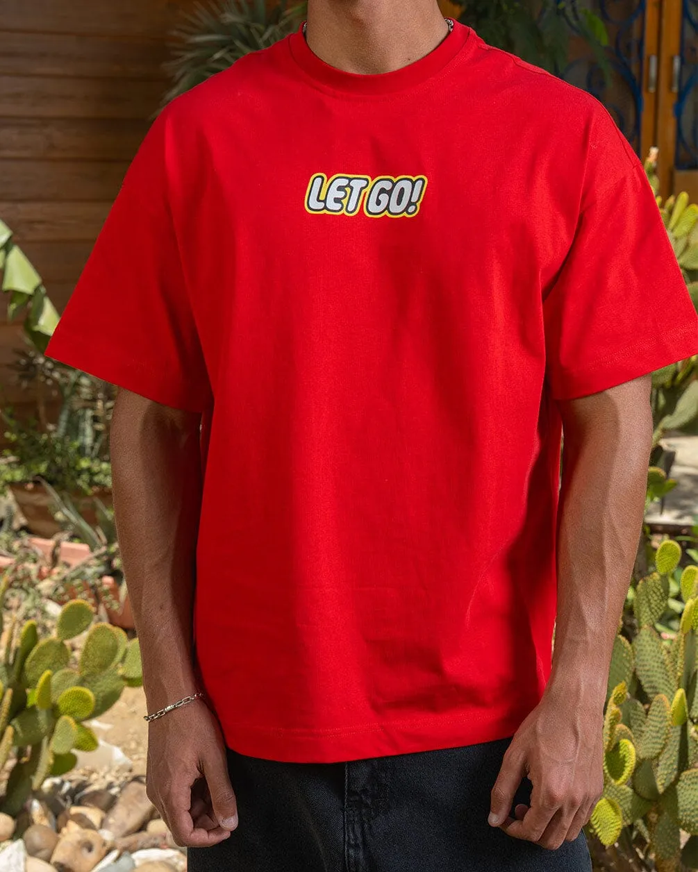 Let Go Oversized Tee