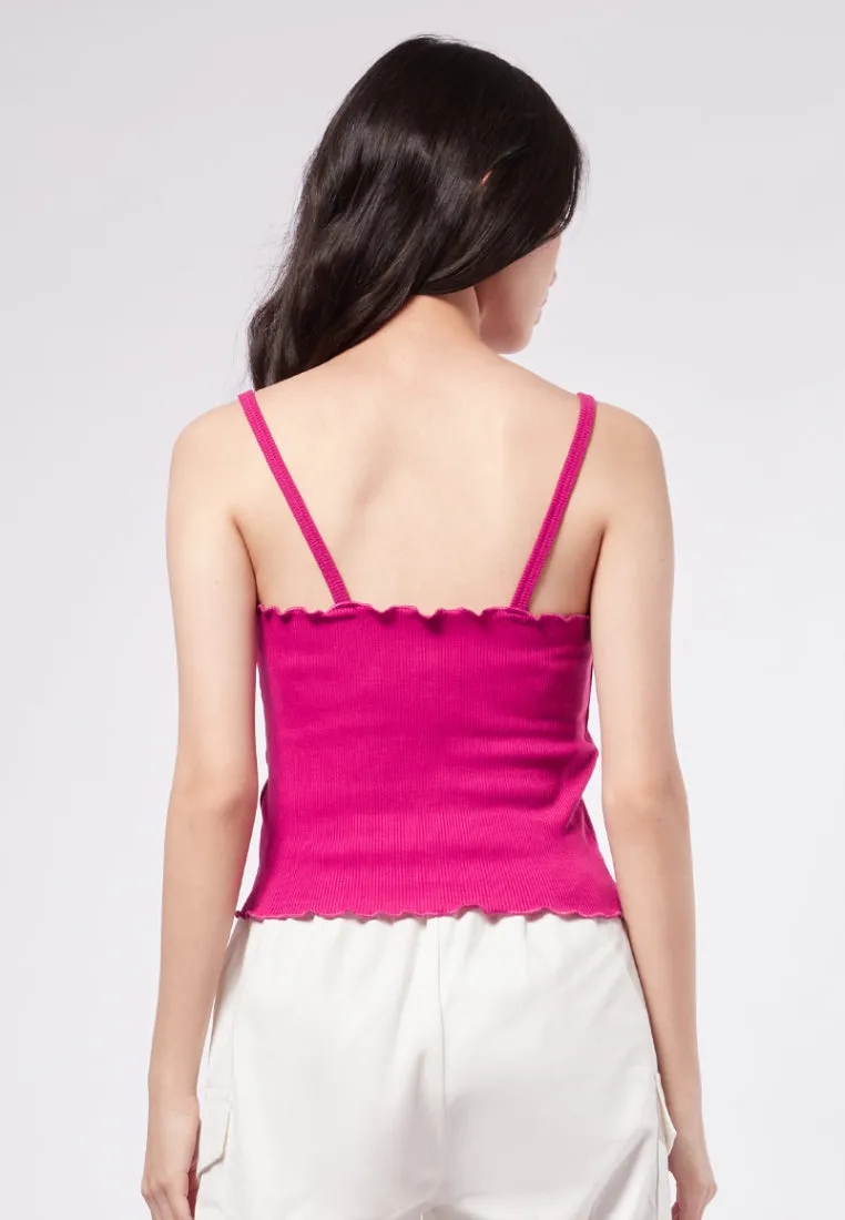 Lettuce Crop Tank Top