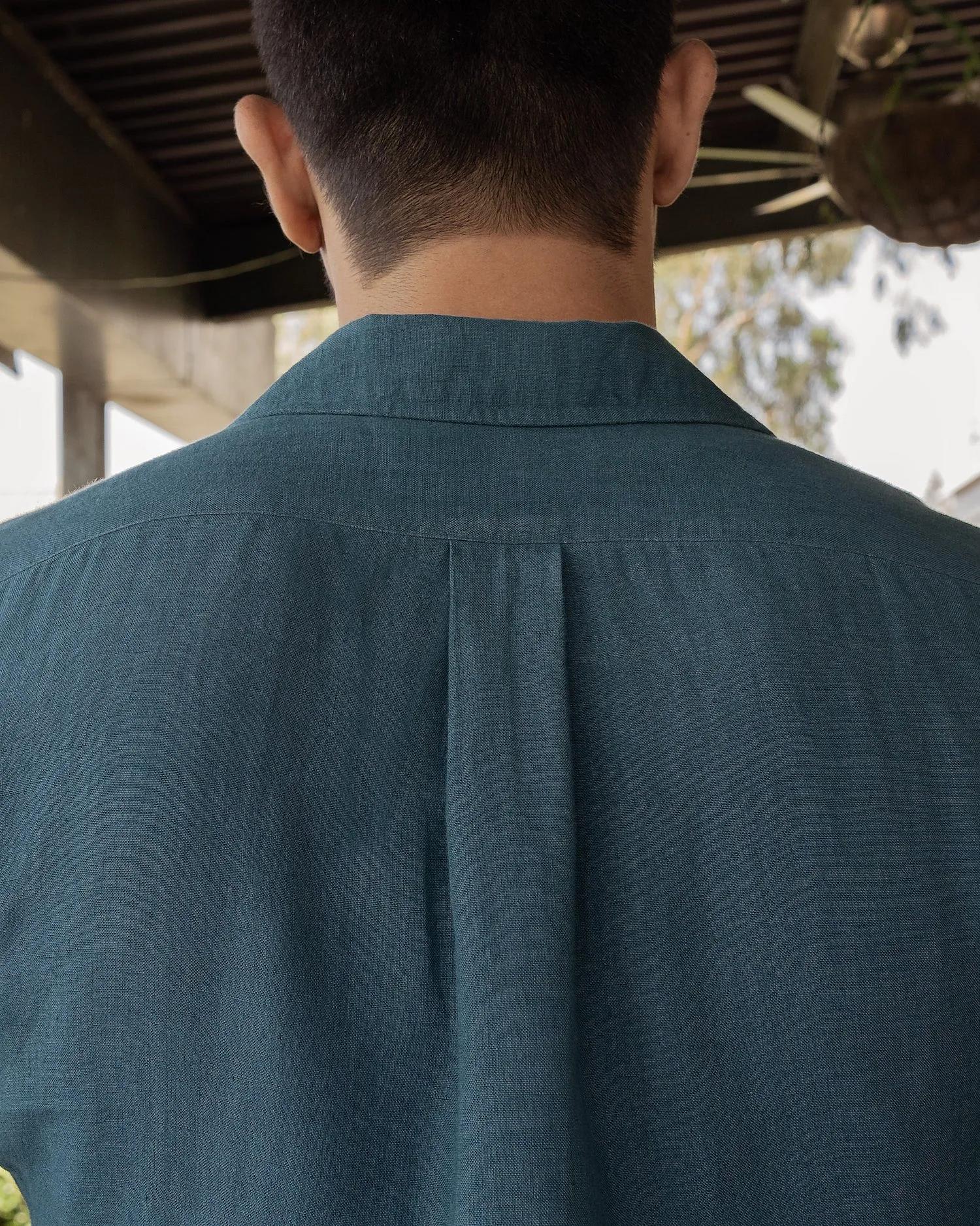 Linen Camp Collar