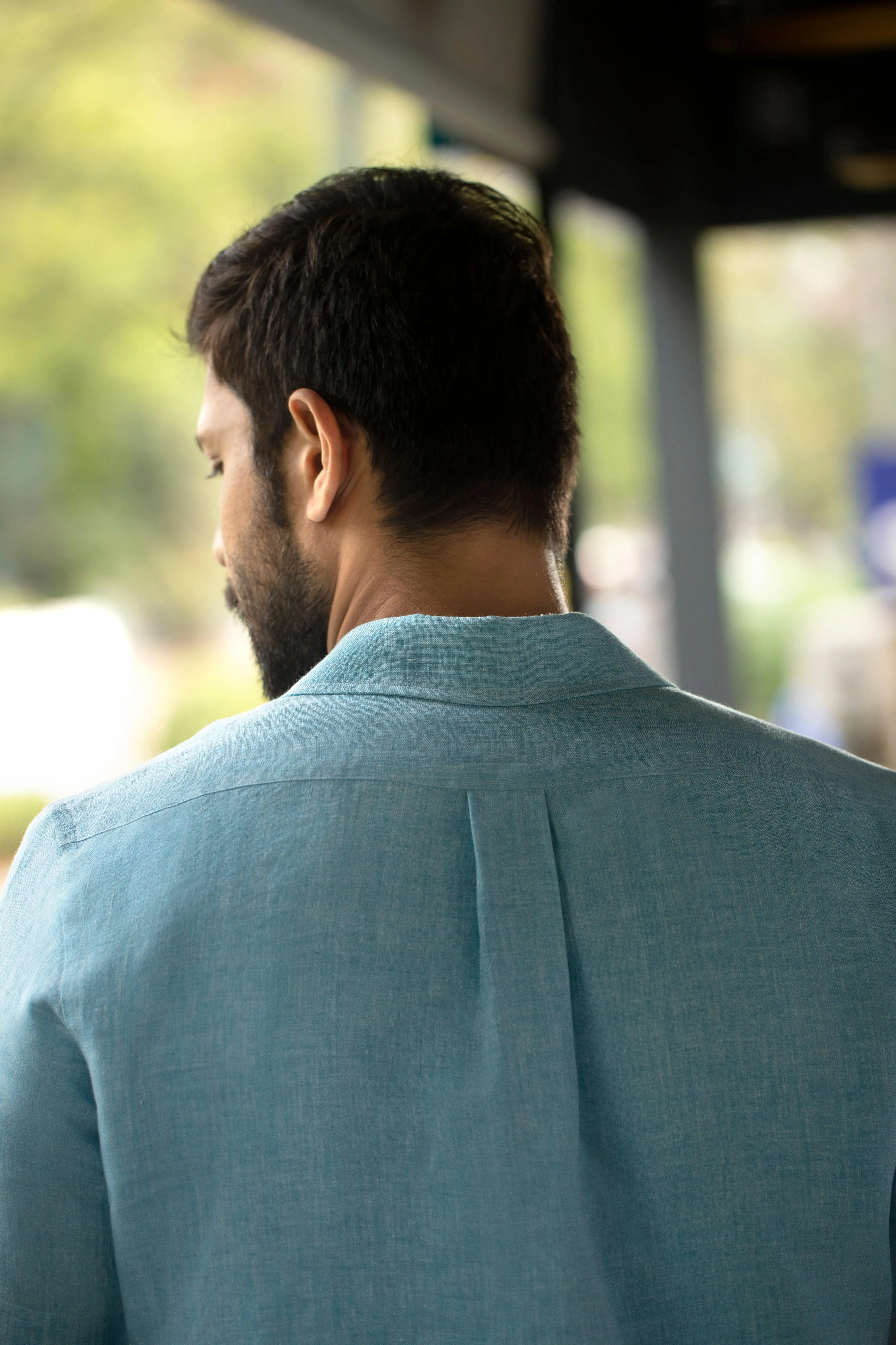 Linen Camp Collar