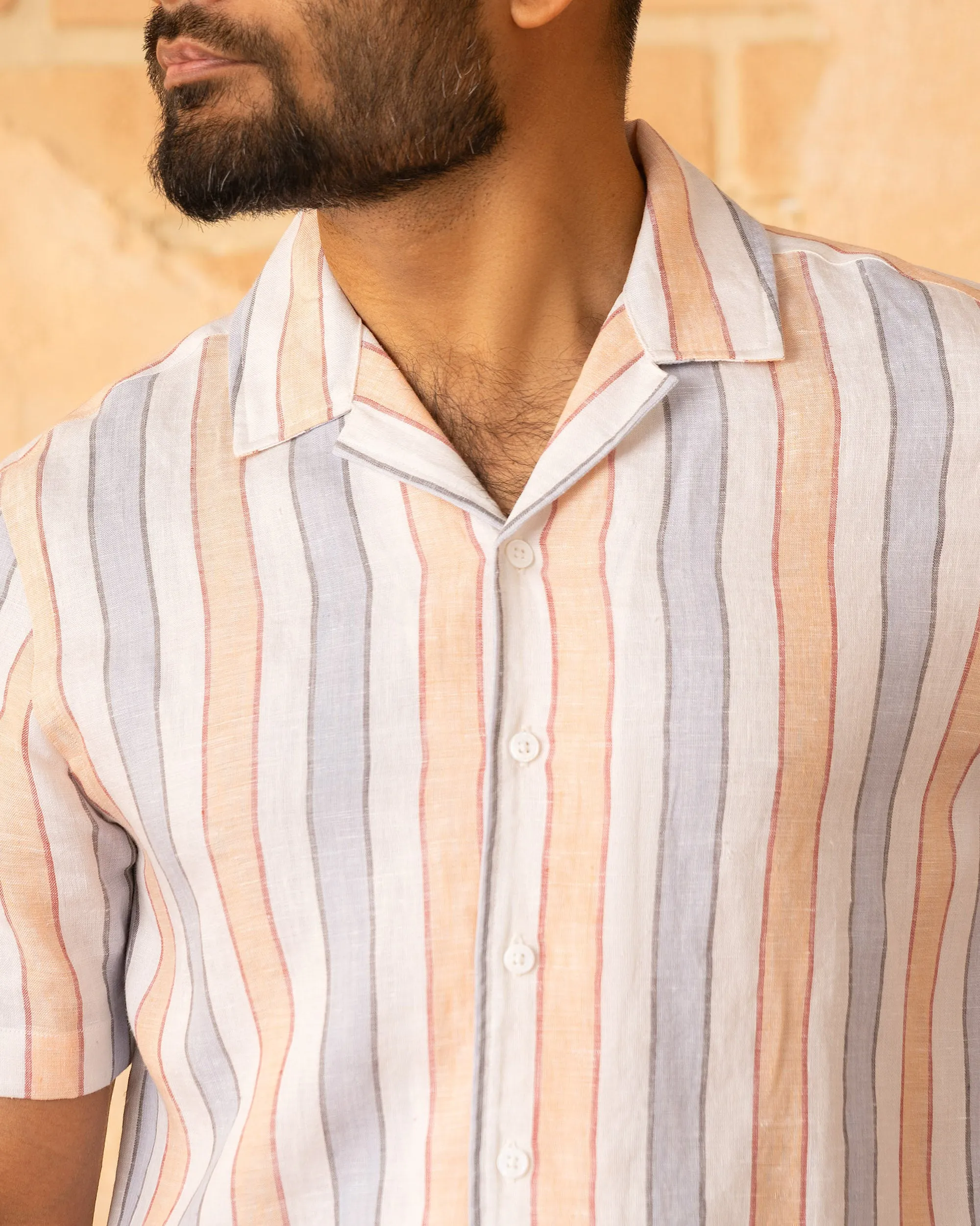 Linen Camp Collar