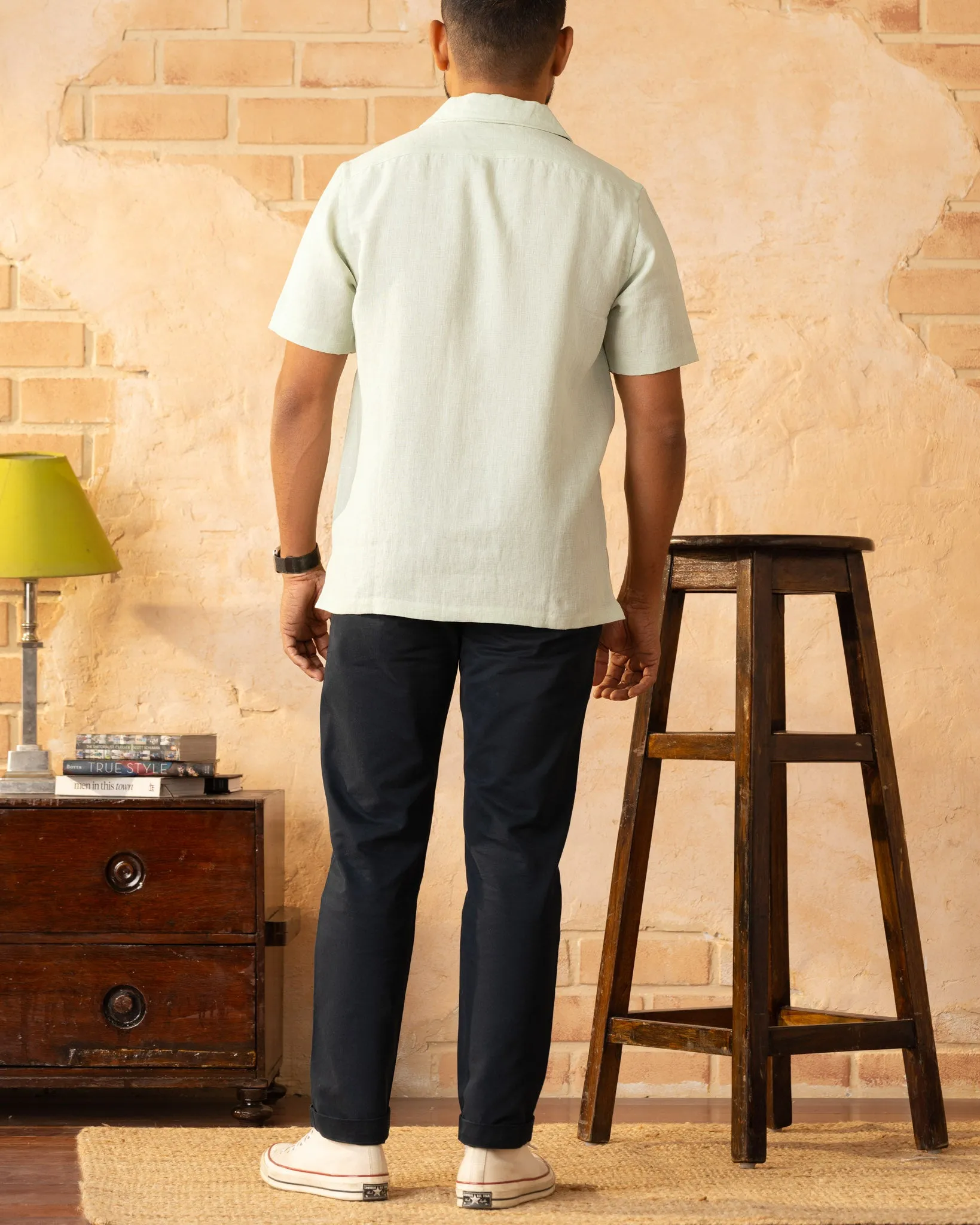 Linen Camp Collar