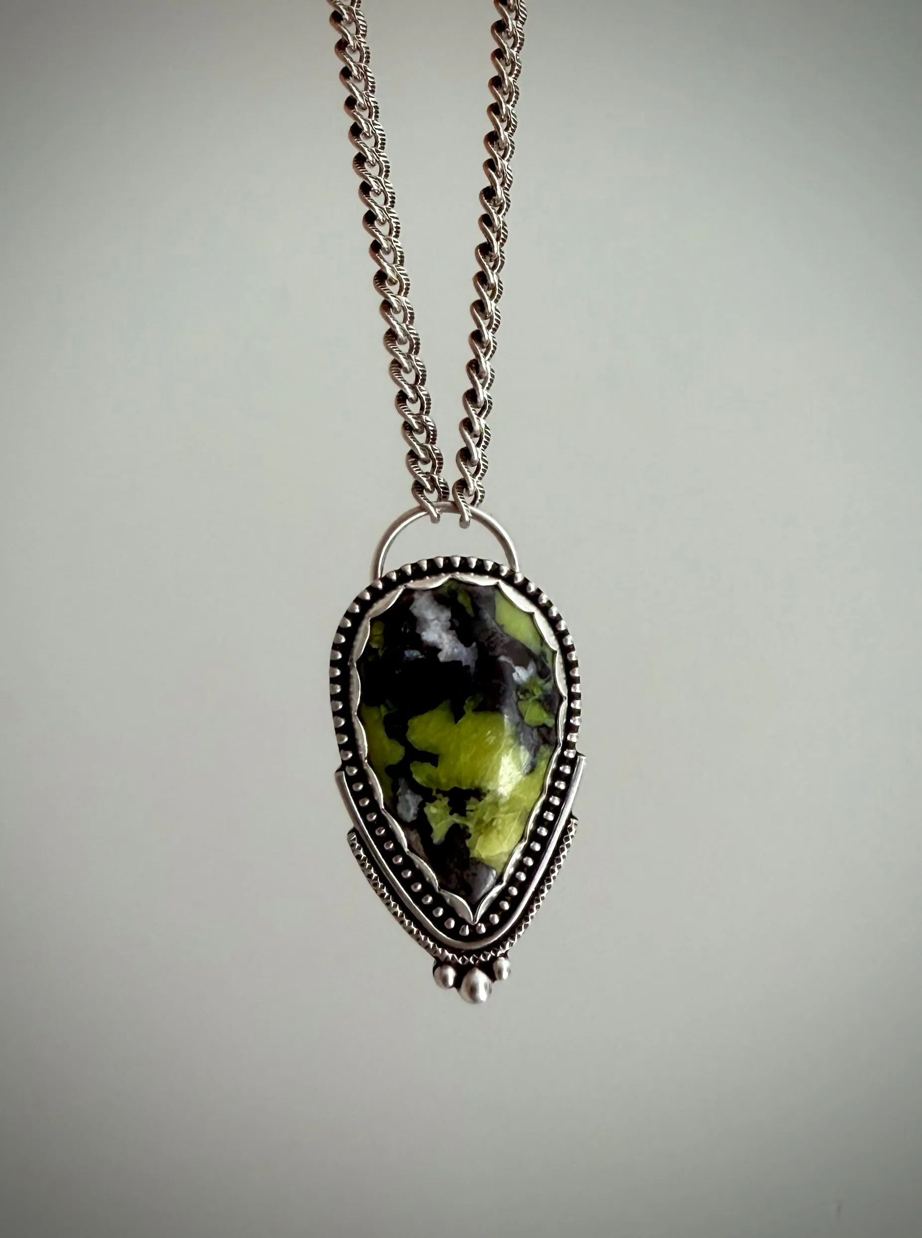 Lizardite Necklace