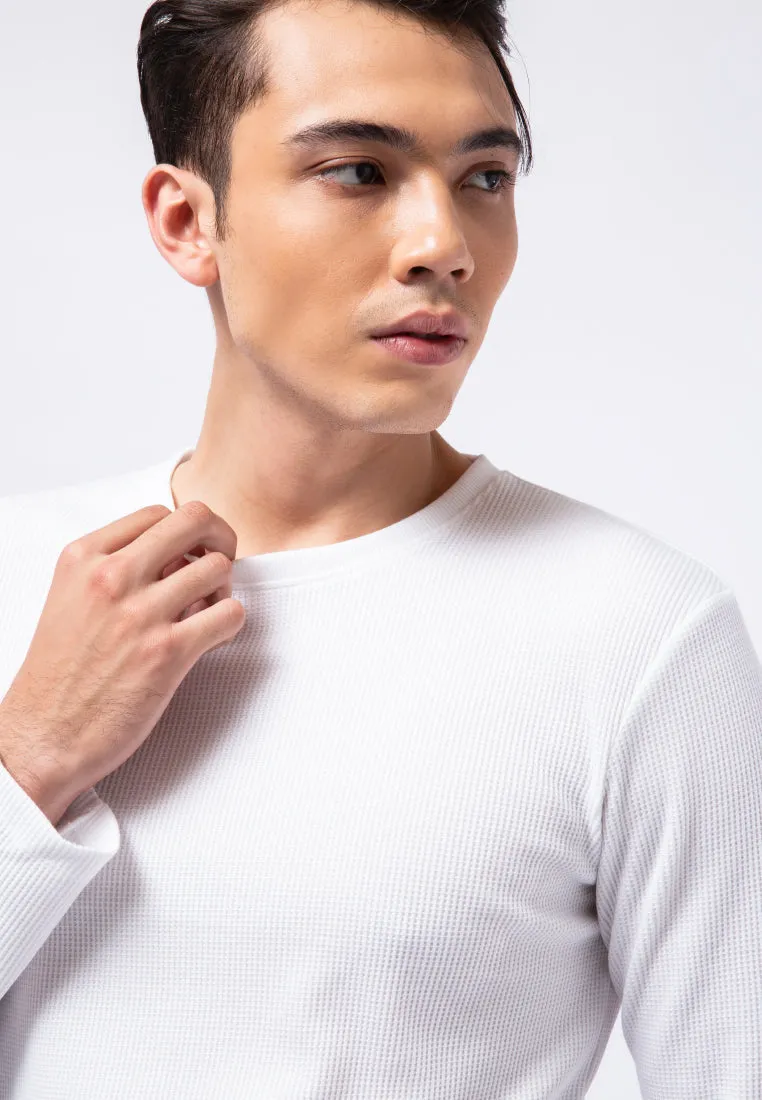 Long Sleeve Waffle T-shirt