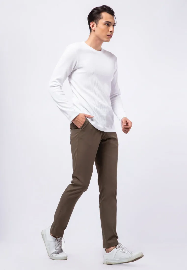 Long Sleeve Waffle T-shirt