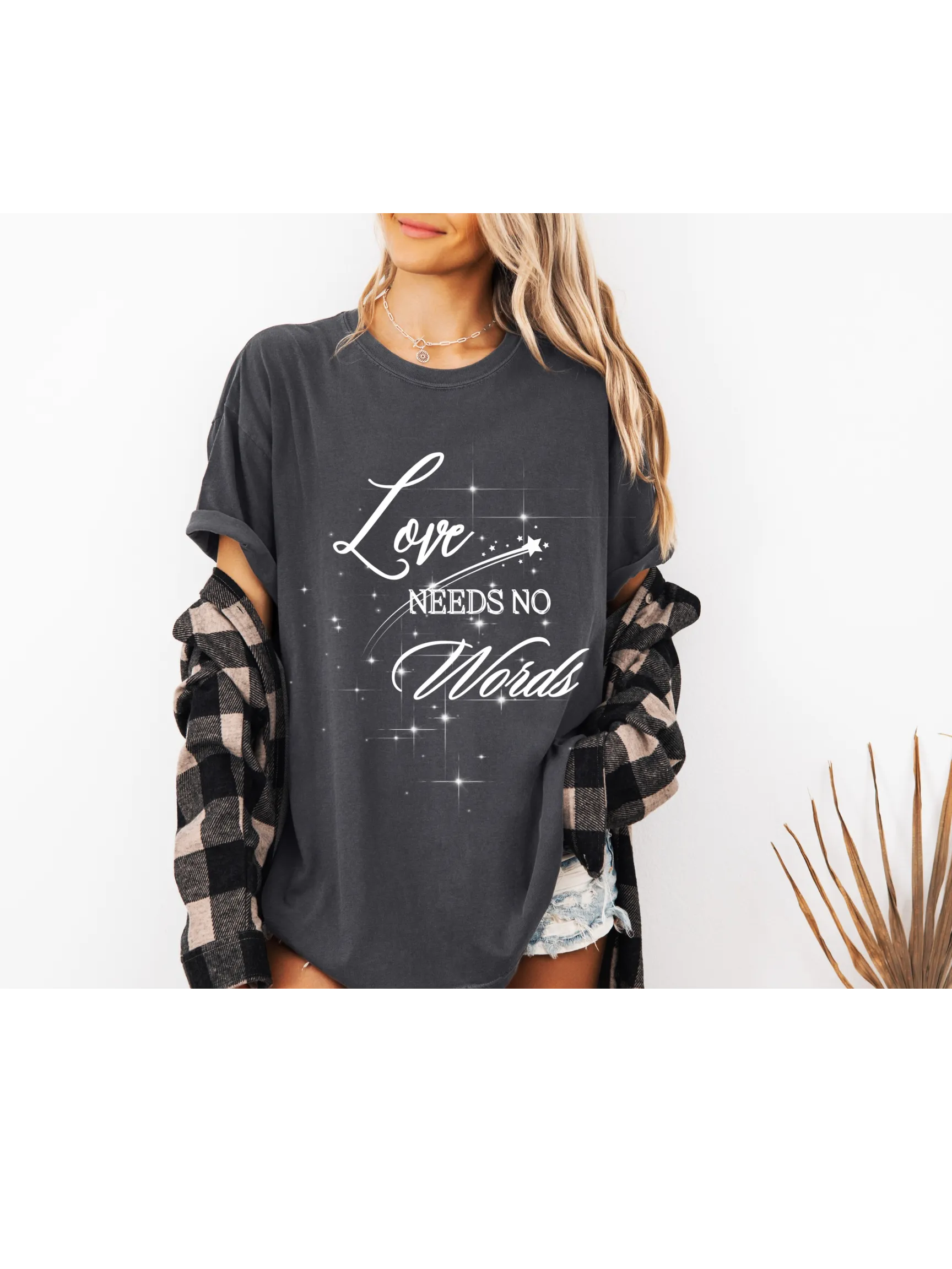Love Needs no Words Shooting Star Tee