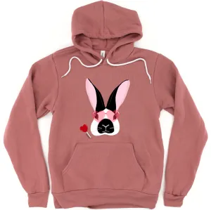 Love Struck Rabbit Hoodie (S-3XL) Unisex - Multiple Colors!