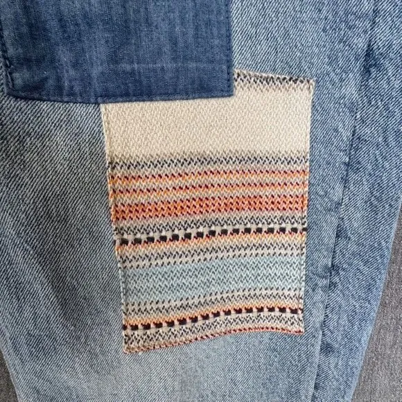 Lucky Legend Mid-Rise Boy Relaxed Straight Leg Jeans; Big Break Wash Size 10