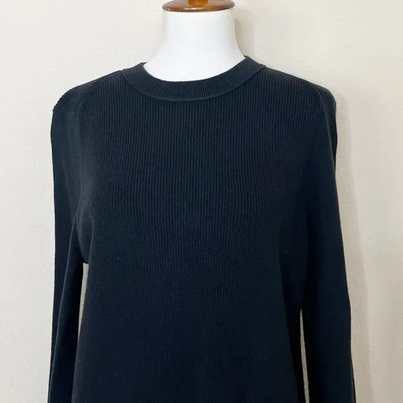 Lululemon Take It All In Cotton-Blend Sweater Black