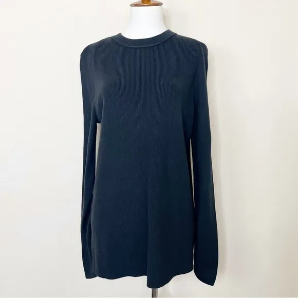 Lululemon Take It All In Cotton-Blend Sweater Black