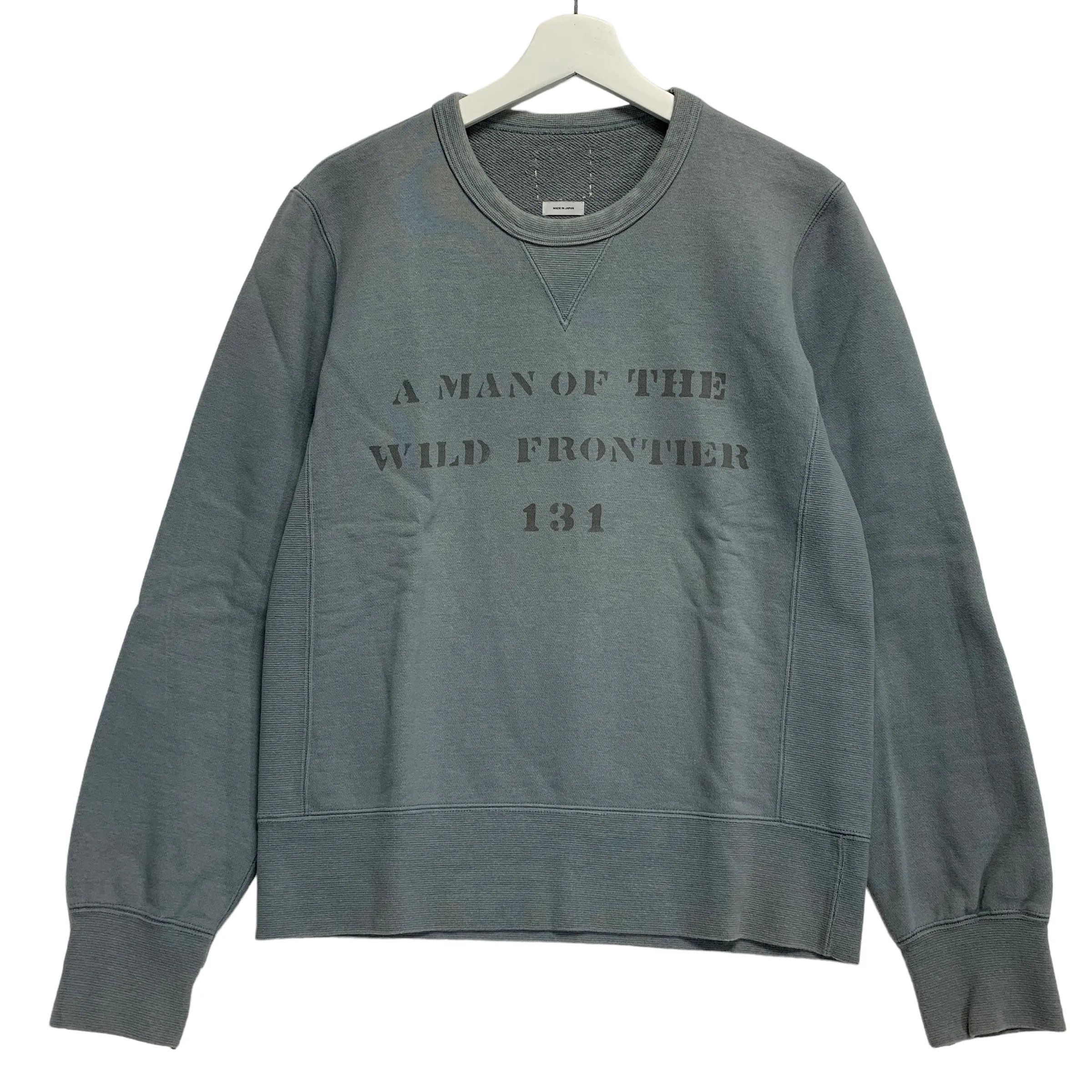 [M] Visvim 16SS Vintage Stencil Crewneck Sweatshirt