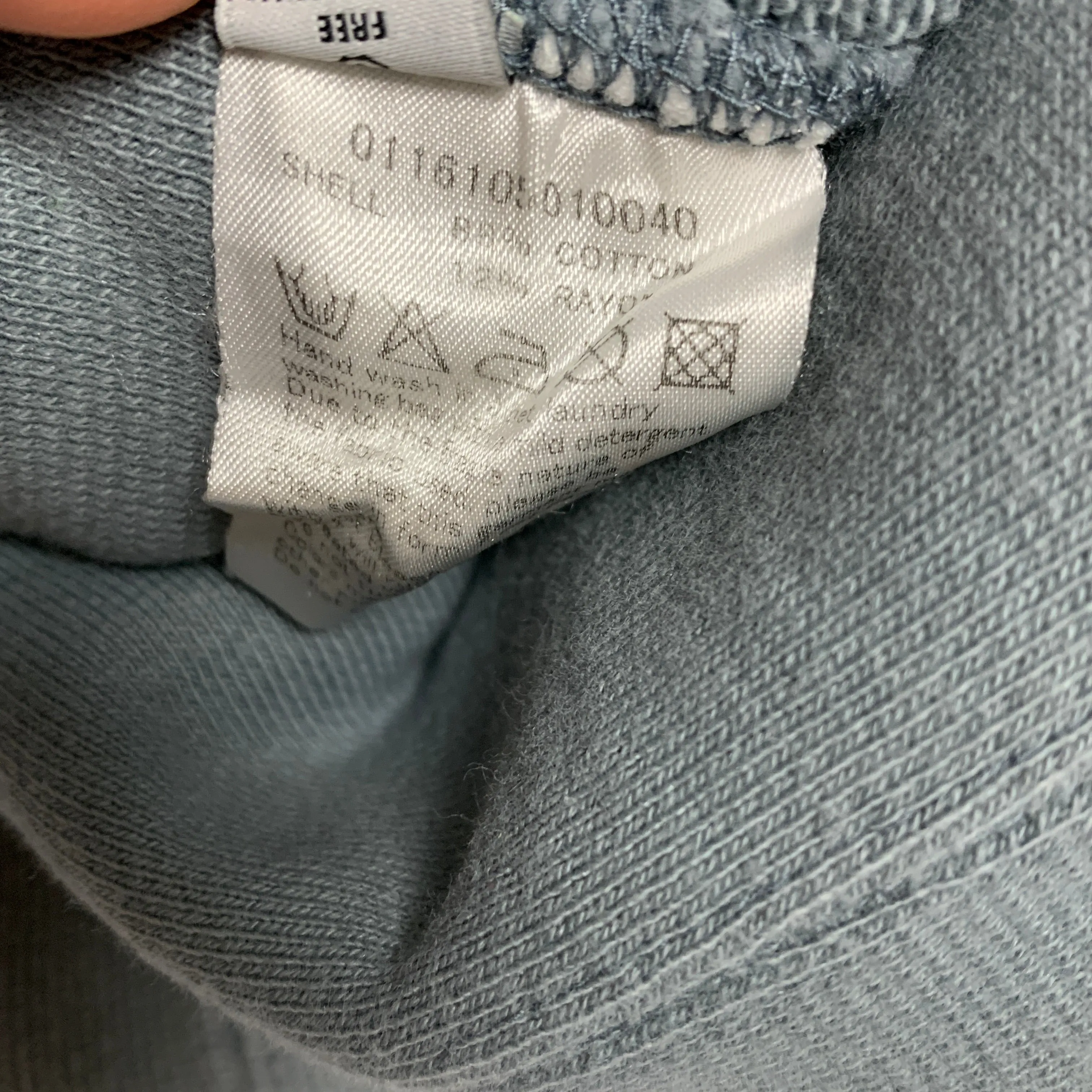 [M] Visvim 16SS Vintage Stencil Crewneck Sweatshirt