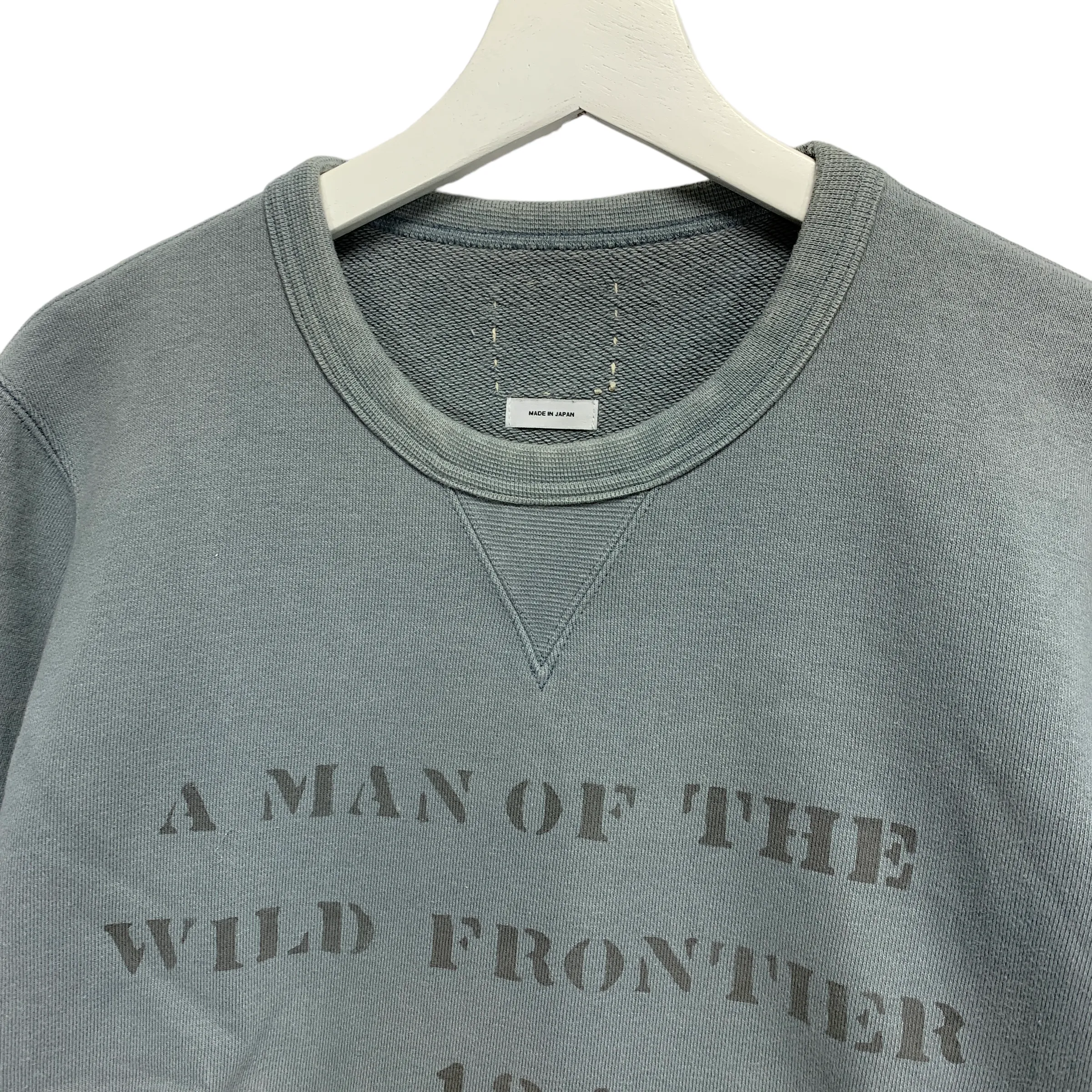 [M] Visvim 16SS Vintage Stencil Crewneck Sweatshirt