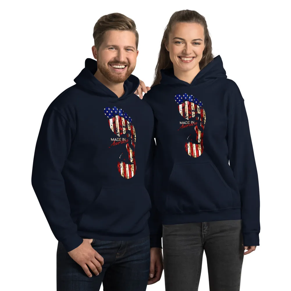 Made In America Big Foot Unisex Hoodie