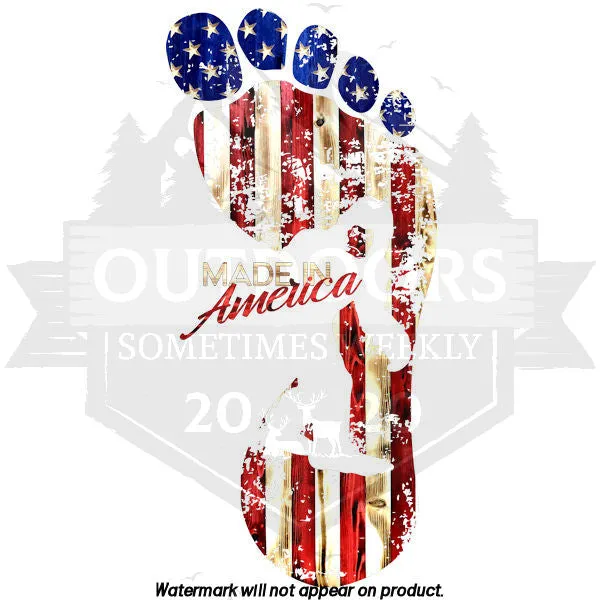 Made In America Big Foot Unisex Hoodie