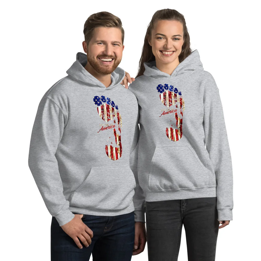 Made In America Big Foot Unisex Hoodie