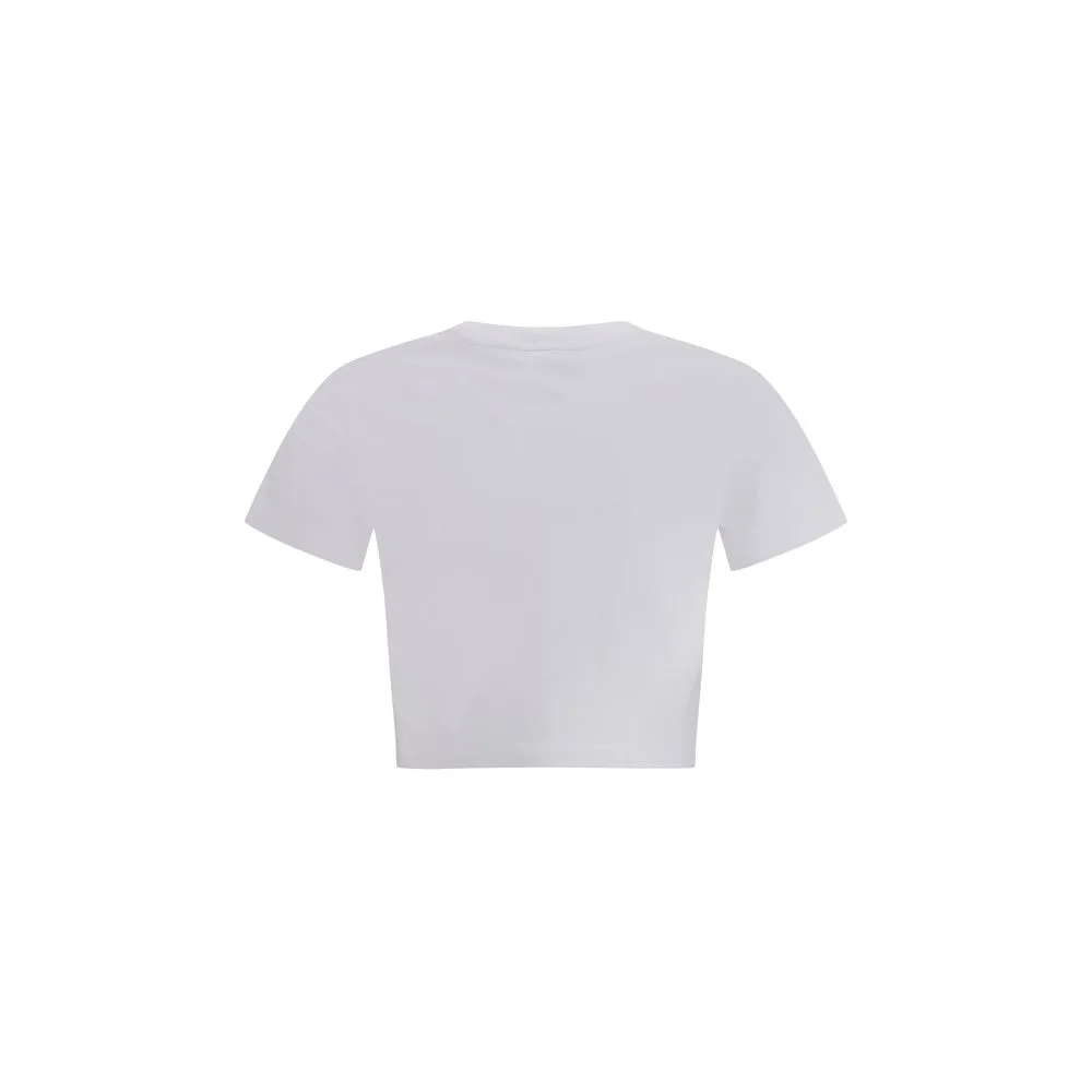 Maison Kitsuné Baby Fox cropped T-Shirt