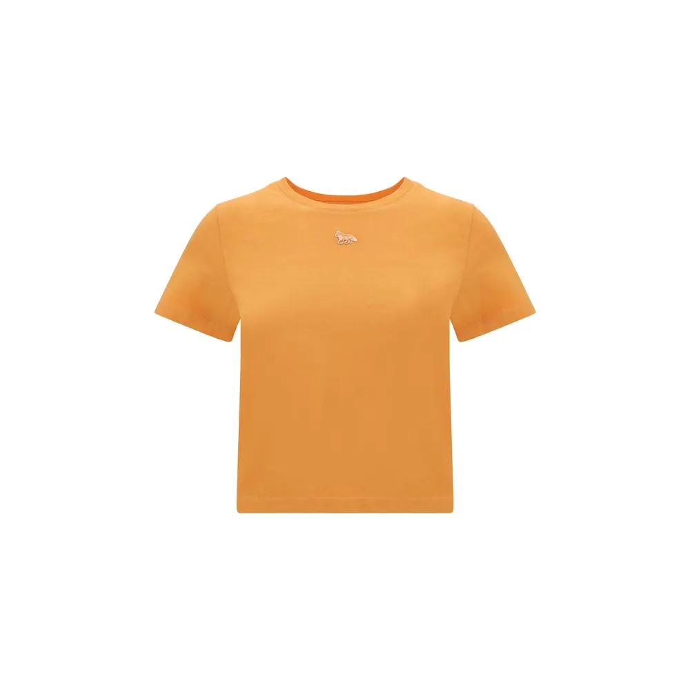 Maison Kitsuné Baby Fox cropped T-Shirt