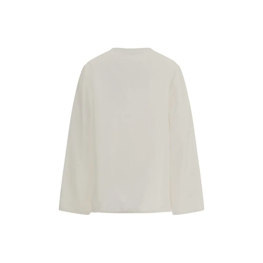 Mandarin Silk Shirt