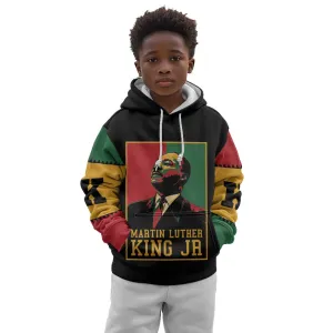 Martin Luther King Jr Kid Hoodie MLK Retro Style DT03