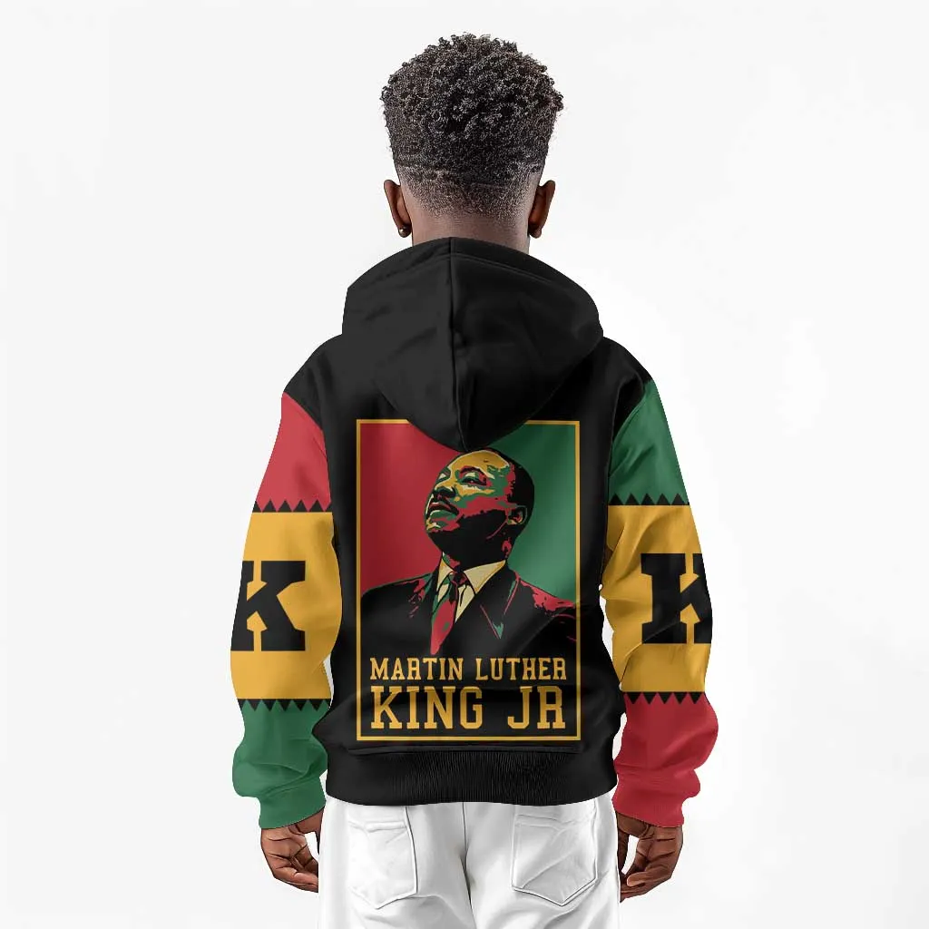 Martin Luther King Jr Kid Hoodie MLK Retro Style DT03