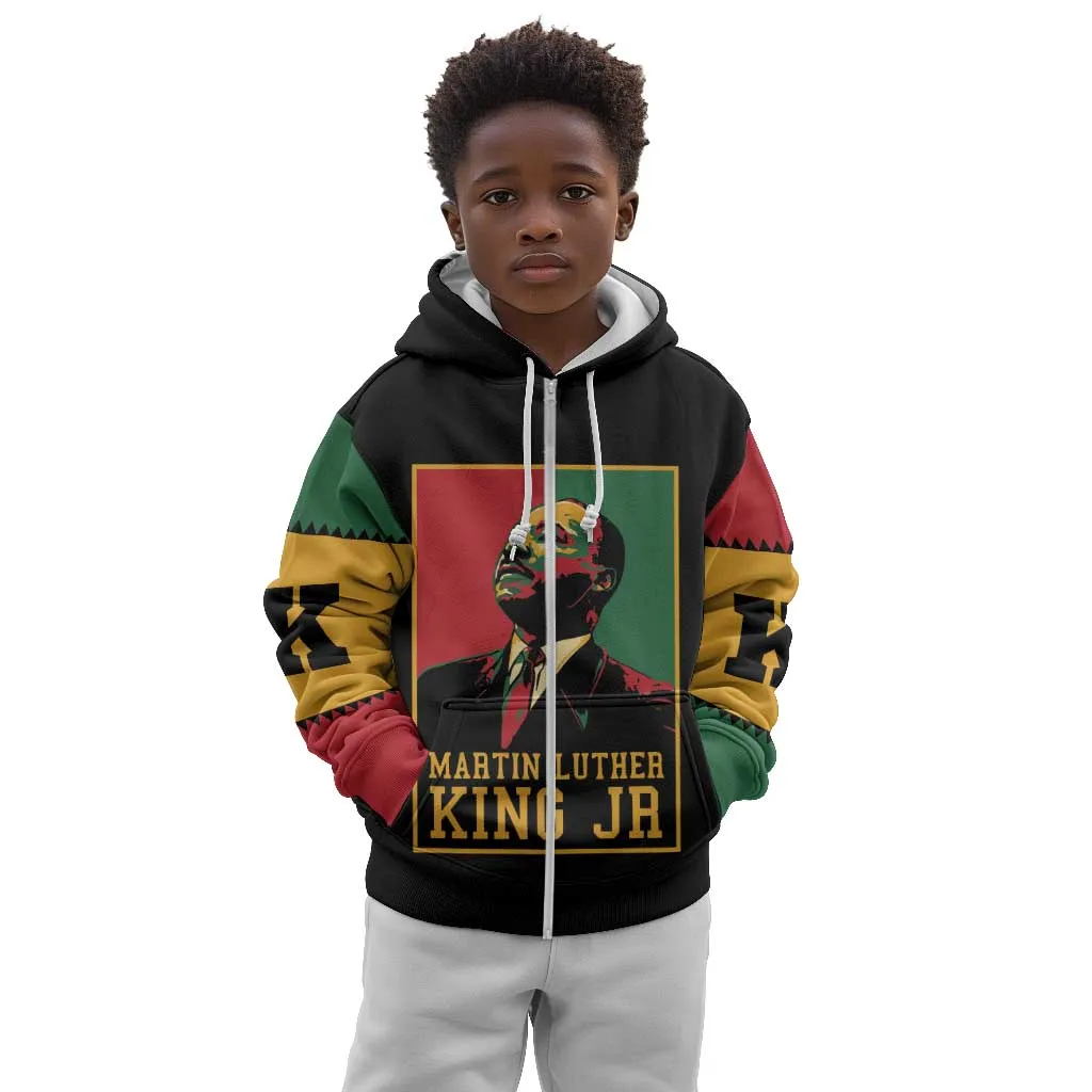 Martin Luther King Jr Kid Hoodie MLK Retro Style DT03