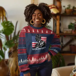 Martin Luther King Jr Ugly Christmas Sweater The Time Is Always Right To Do What Is Right TS09