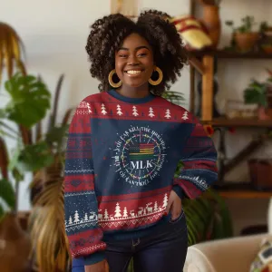 Martin Luther King Jr Ugly Christmas Sweater You Can Kill The Dreamer But You Can't Kill The Dream TS09