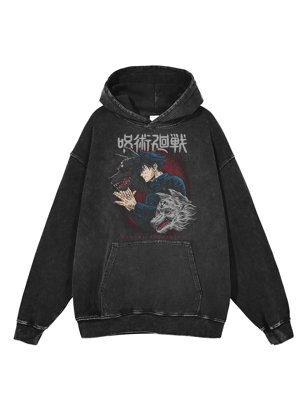 MEGUMI FUSHIGURO VINTAGE HOODIE