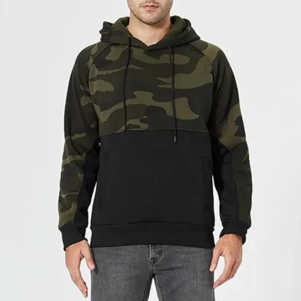 Men's Adjustable Camouflage Hoodie by Costas