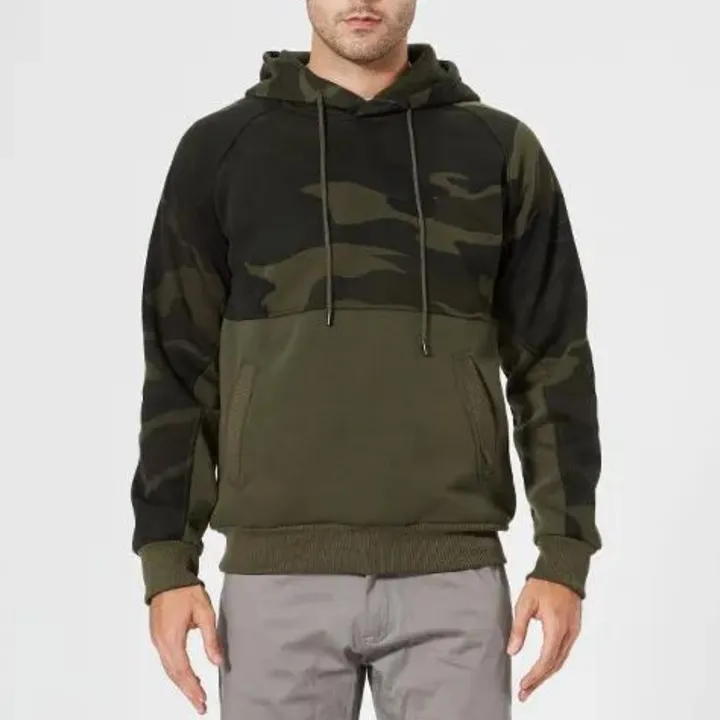 Men's Adjustable Camouflage Hoodie by Costas