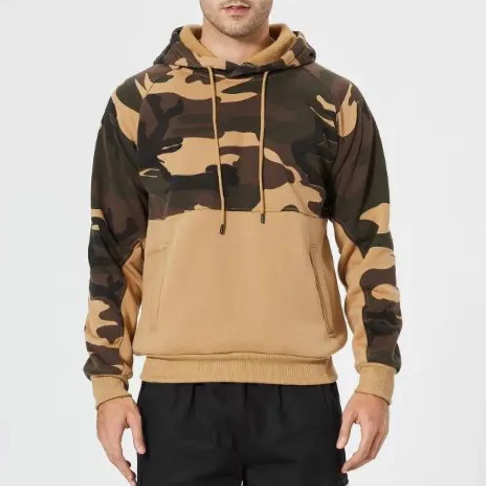 Men's Adjustable Camouflage Hoodie by Costas